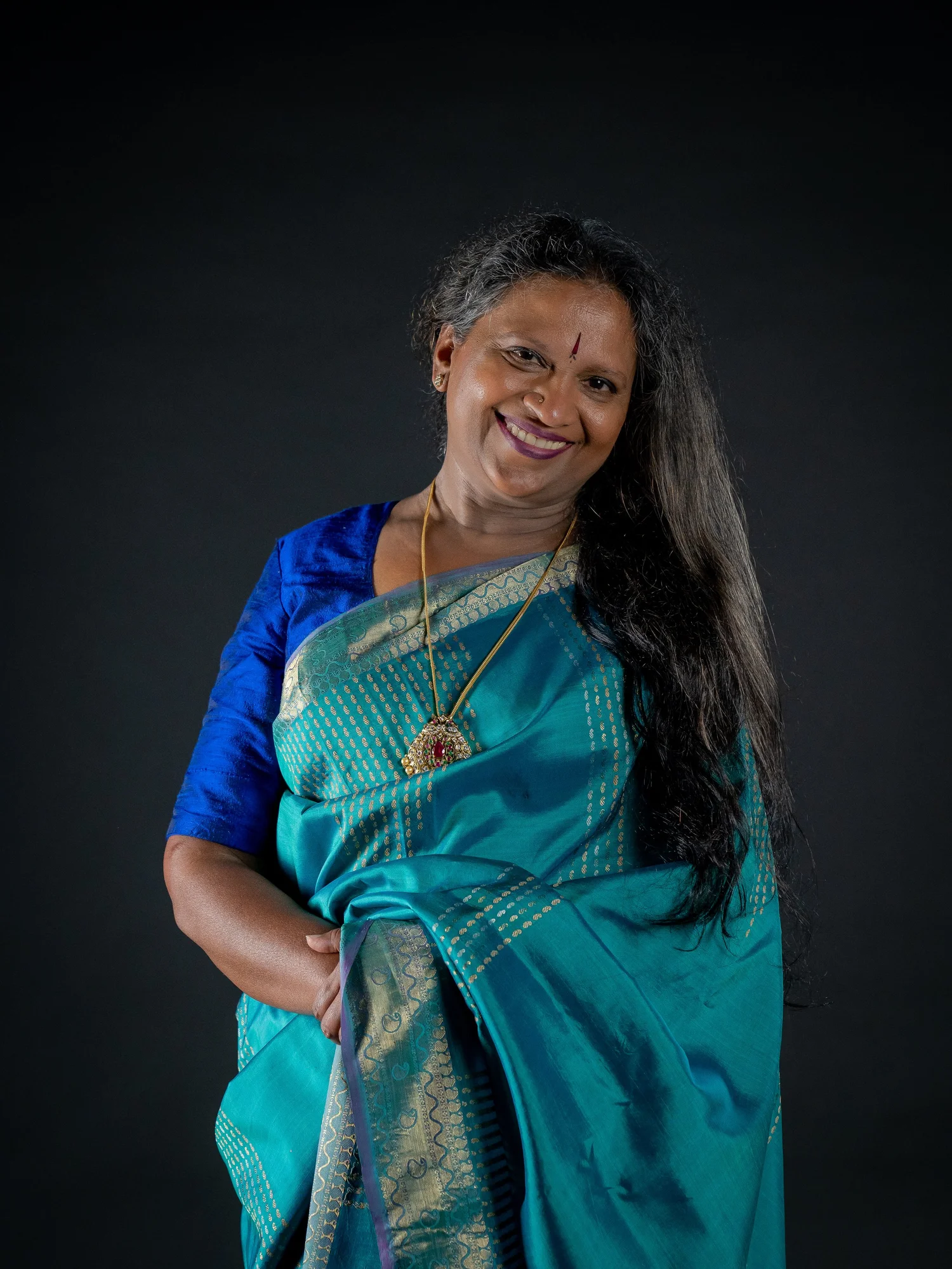 Portrait of Guru Smt. Padmaja Kelam