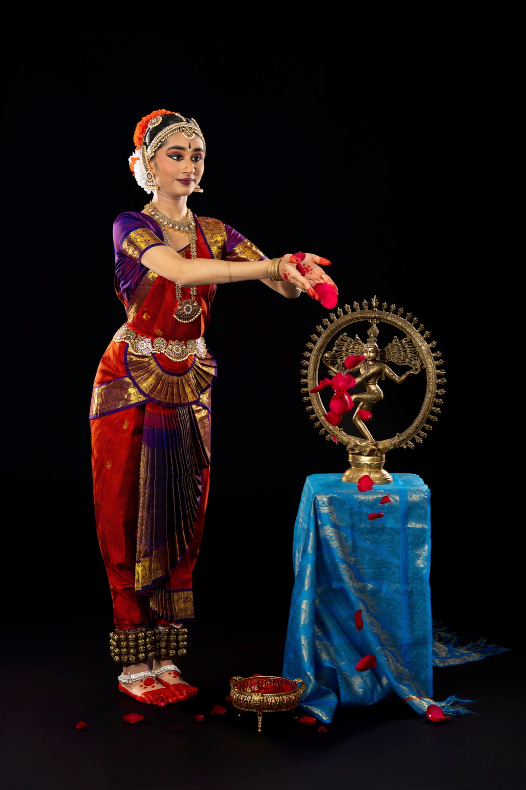 Ahana Baderdinni performing Mangalam